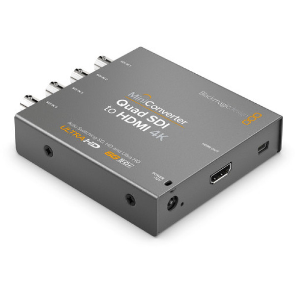 Конвертер Mini Converter - Quad SDI to HDMI 4K 2